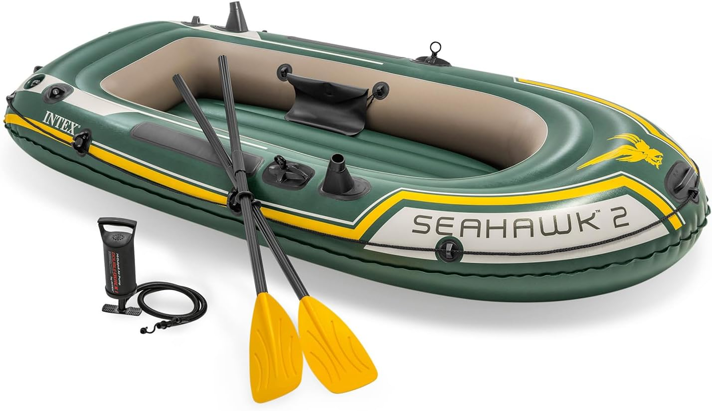 INTEX Seahawk Inflatable Boat Set image number 6