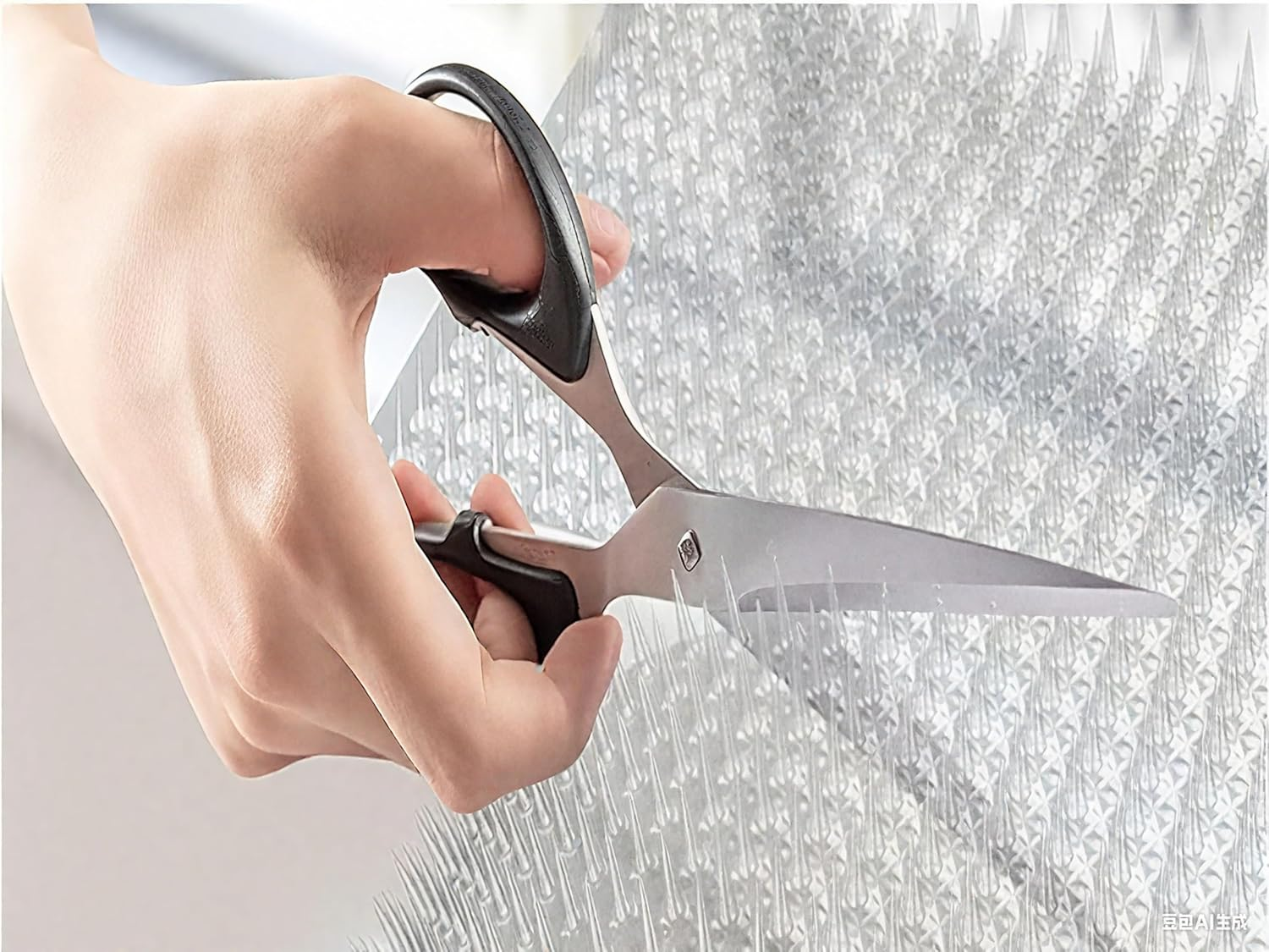 Scat Mat for Cats 34 X 43Cm Cat Spike Mat,Pet Repellent,Pet Deterrent Spikes for Sofa Balcony Patio 10Pcs. image number 2