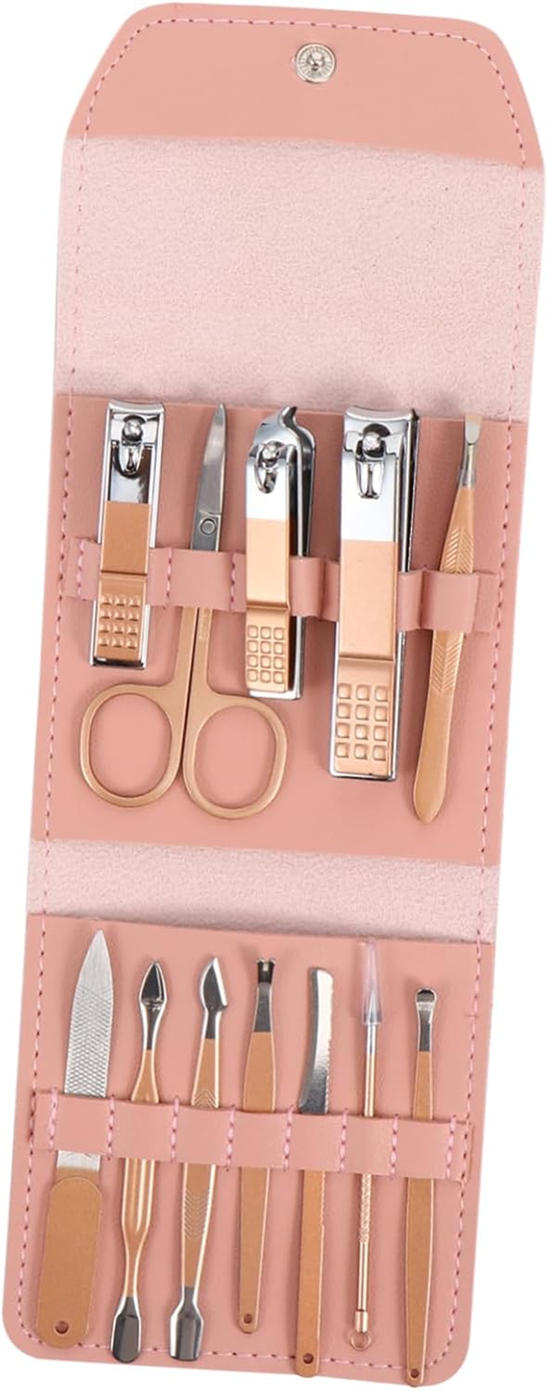WRITWAA Nail Care Tools Set Manicure Kit for Seniors Nail File Clippers Grooming Kit image number 6