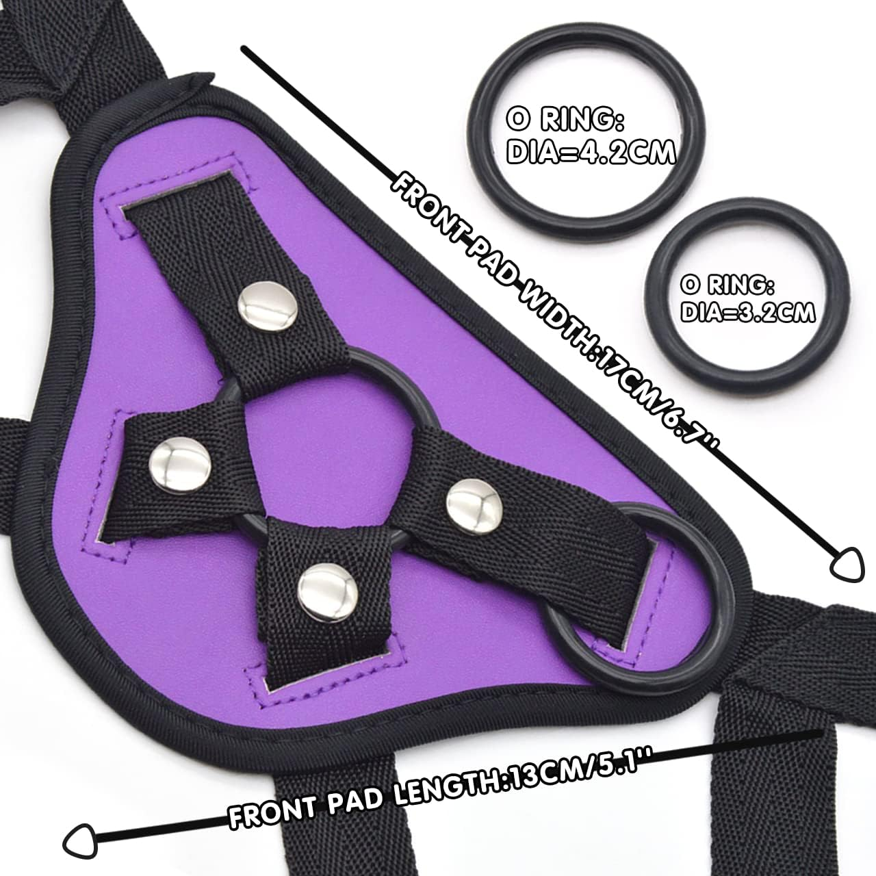 FAAK Volador Realistic Curved Dildo with Basic Strap-On Harness,G Spot Orgasm Dildo Kit,Prostate Stimulation Anal Sex Toy Set,7'' Insertable Dildo for Couples Game and Solo image number 3