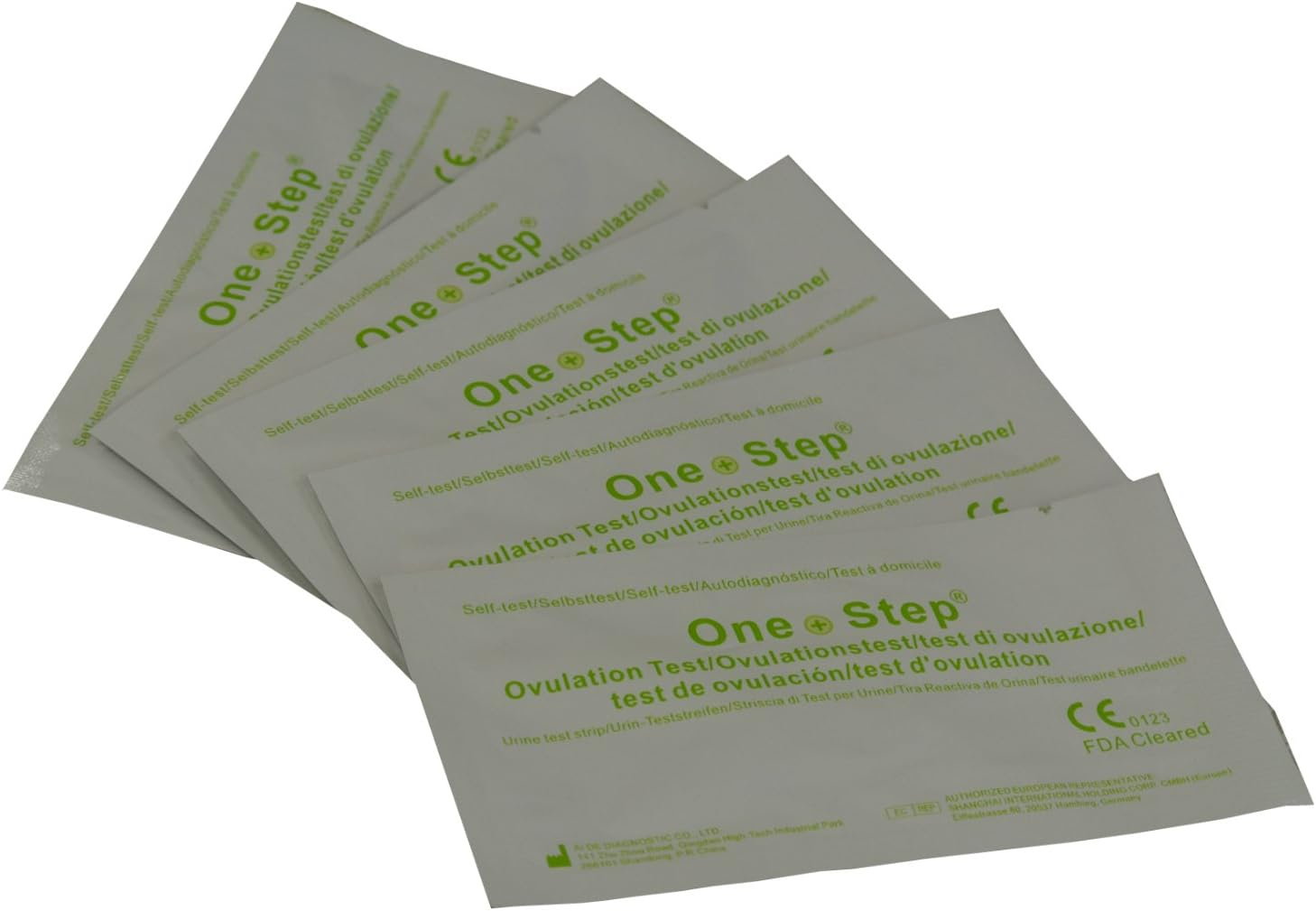 50 X Ovulation Test Strips - 20Miu One Step Fertility Kits - 2.5Mm Thin Tests image number 1