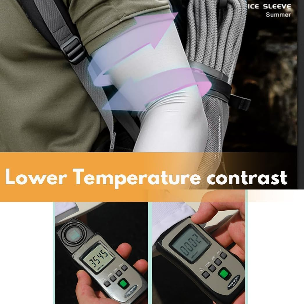 [4 Pairs ] plus Size Arm Sleeves for Women Men Youth|Upf 50 Arm Warmers UV Sun Protection Arm Cooling Sleeves, One Size Sun Protection Arm Sleeve Cover Tattoo image number 5