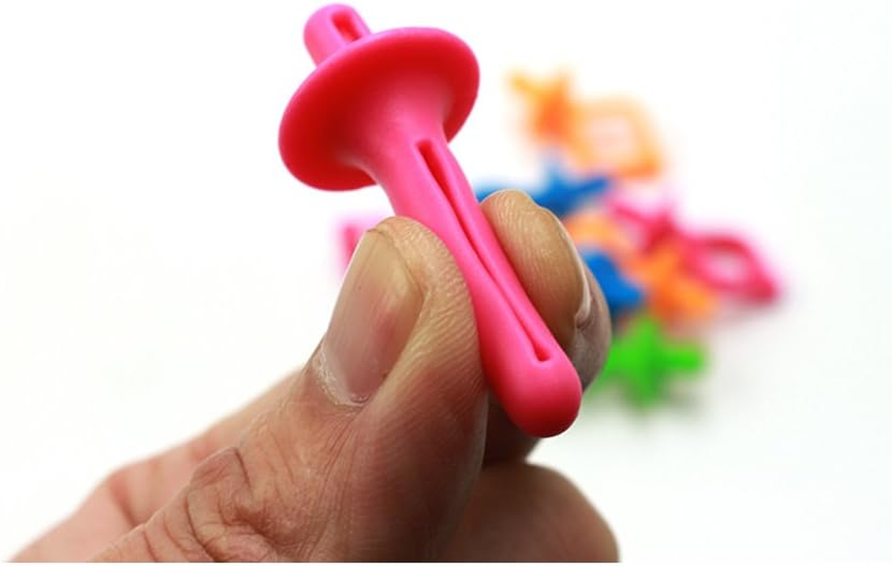 (12 Pieces) - YEQIN Bobbin Holder. Storage Your Bobbins on Top of Thread Spools (12 Pieces) image number 2