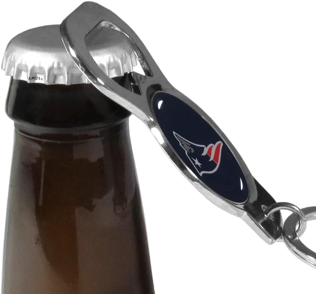 Siskiyou NFL New England Patriots Bottle Opener Key Chain image number 5