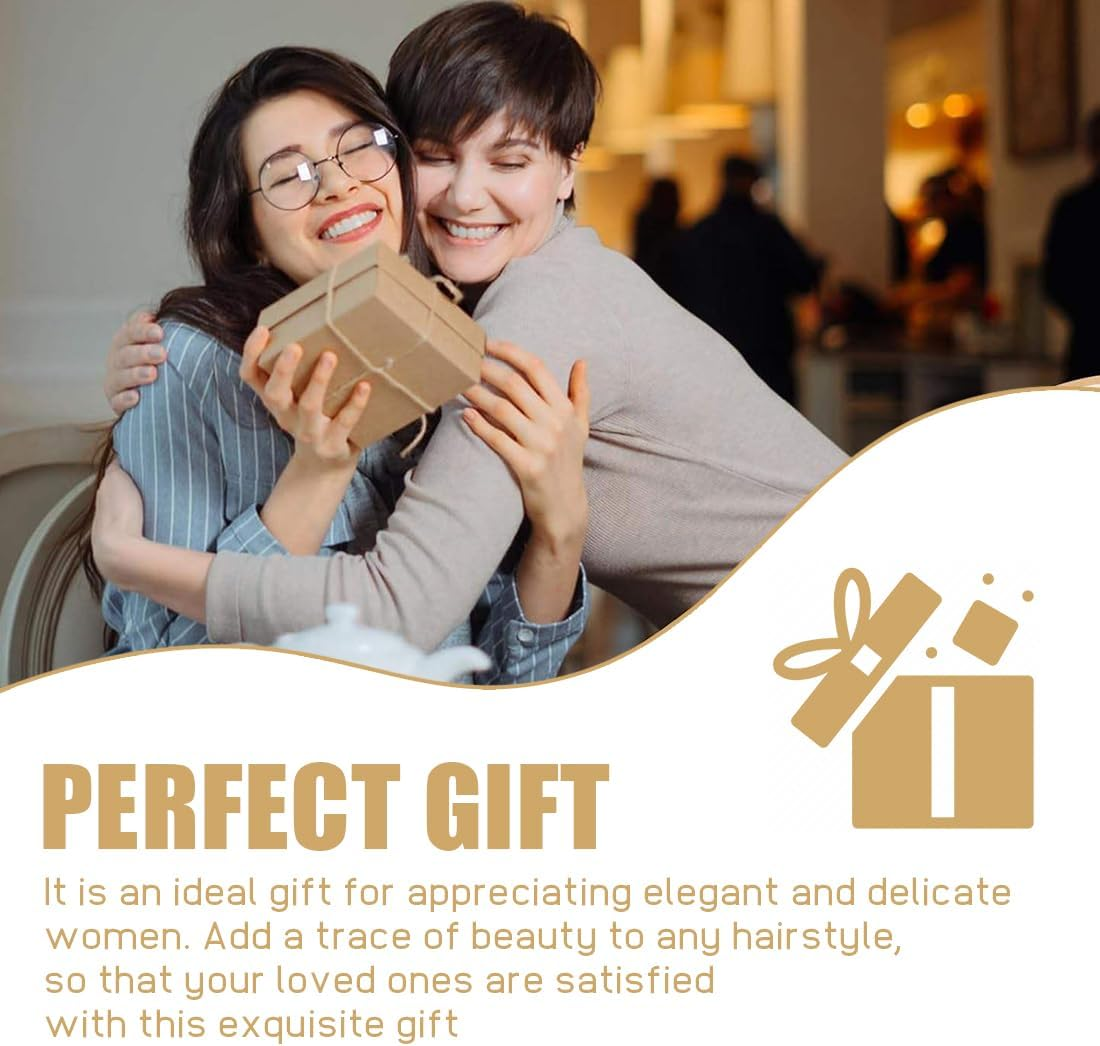 LAKJUOZ Pack of 3 Hair Combs for Clip-In Women Hair Combs Hair Accessories Combs Rhinestone Hair Combs Hair Side Combs Flowers Hair Combs Gifts for Women Girls