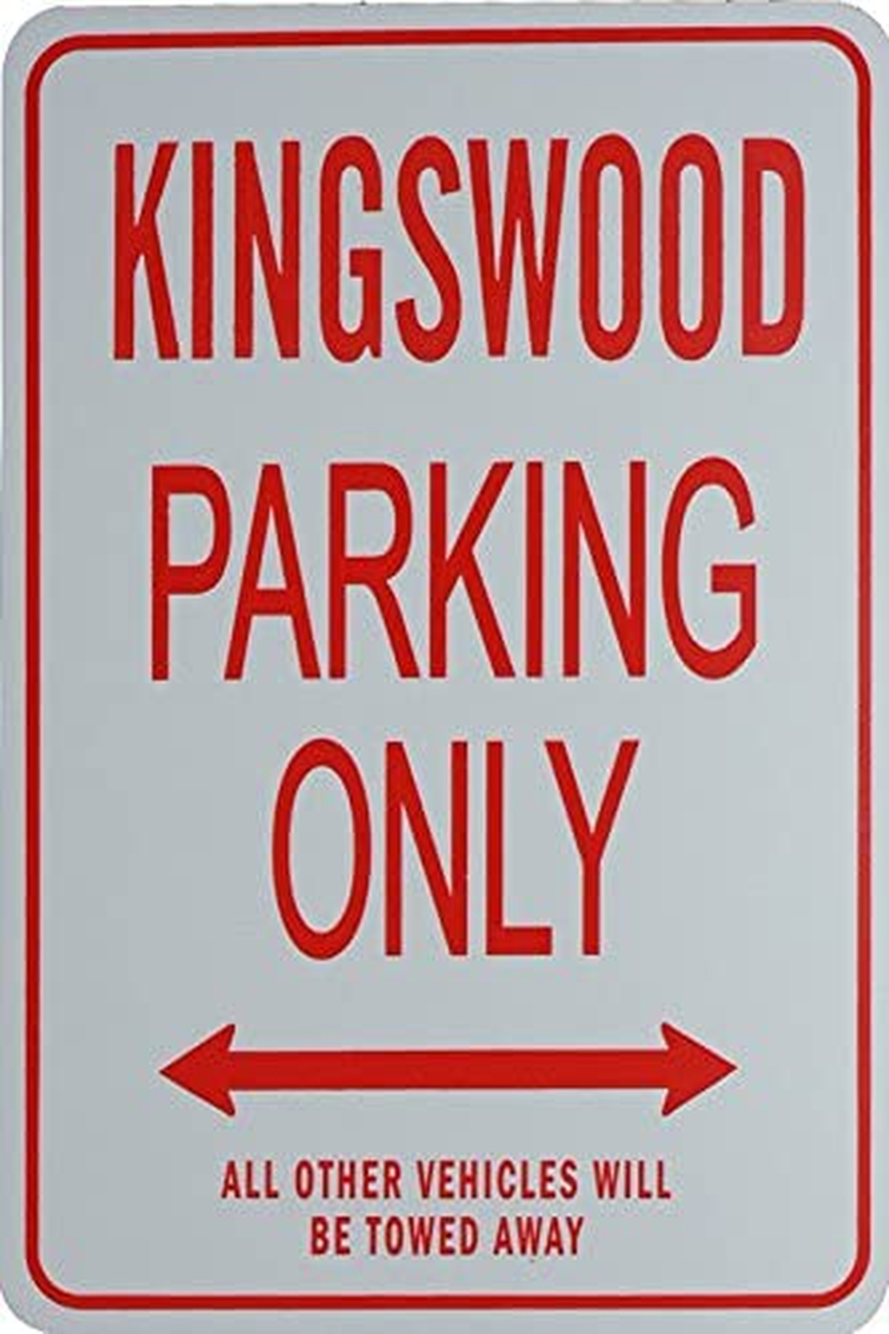 Kingswood Parking ONLY - Miniature Fun Parking Signs