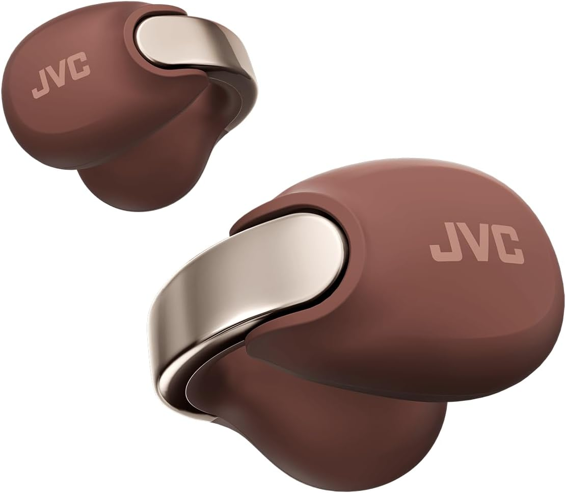 JVCKENWOOD Victor HA-NP1T-T Wireless Earphones, Bluetooth Ver.5.3, Open-Ear Cuff, App-Compatible, Multipoint, Total 24 Hours Playback, Microphone Included, Small, Lightweight, Waterproof, Maroon image number 4