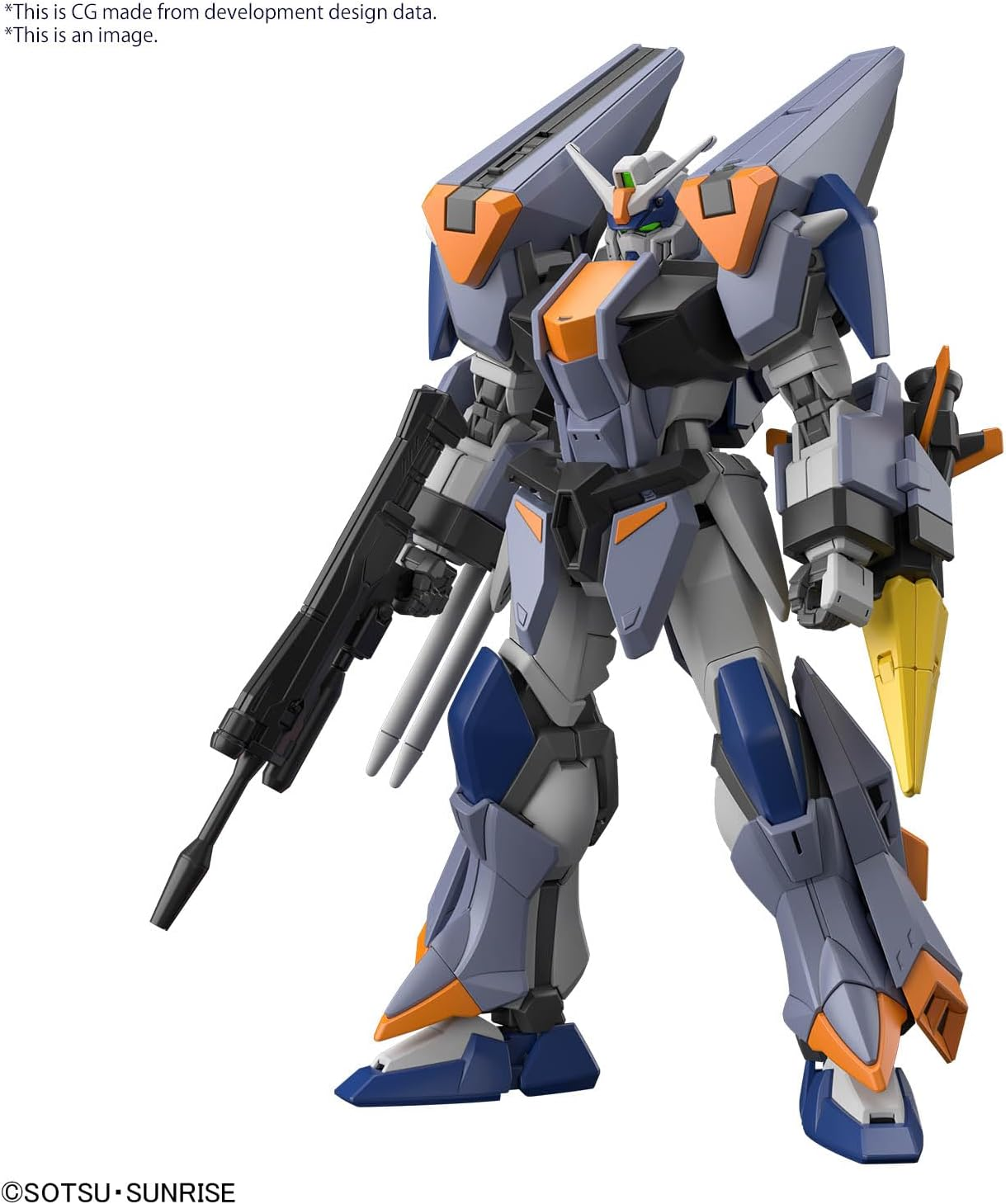 BANDAI HOBBY HG Gundam 1/144 Duel Blitz Gundam image number 1