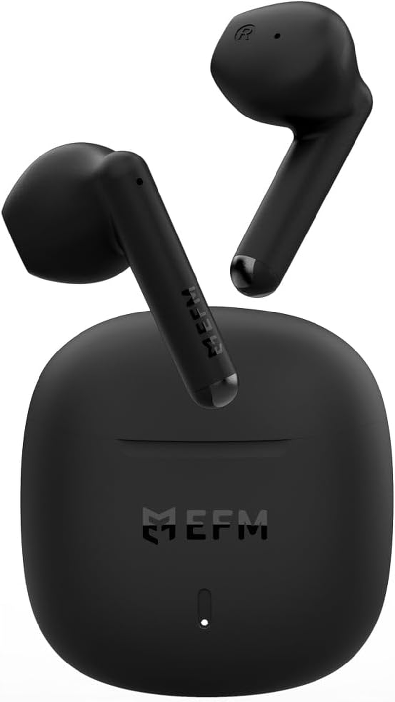 EFM Kansas TWS Earbuds with Fast Charge - Black image number 2