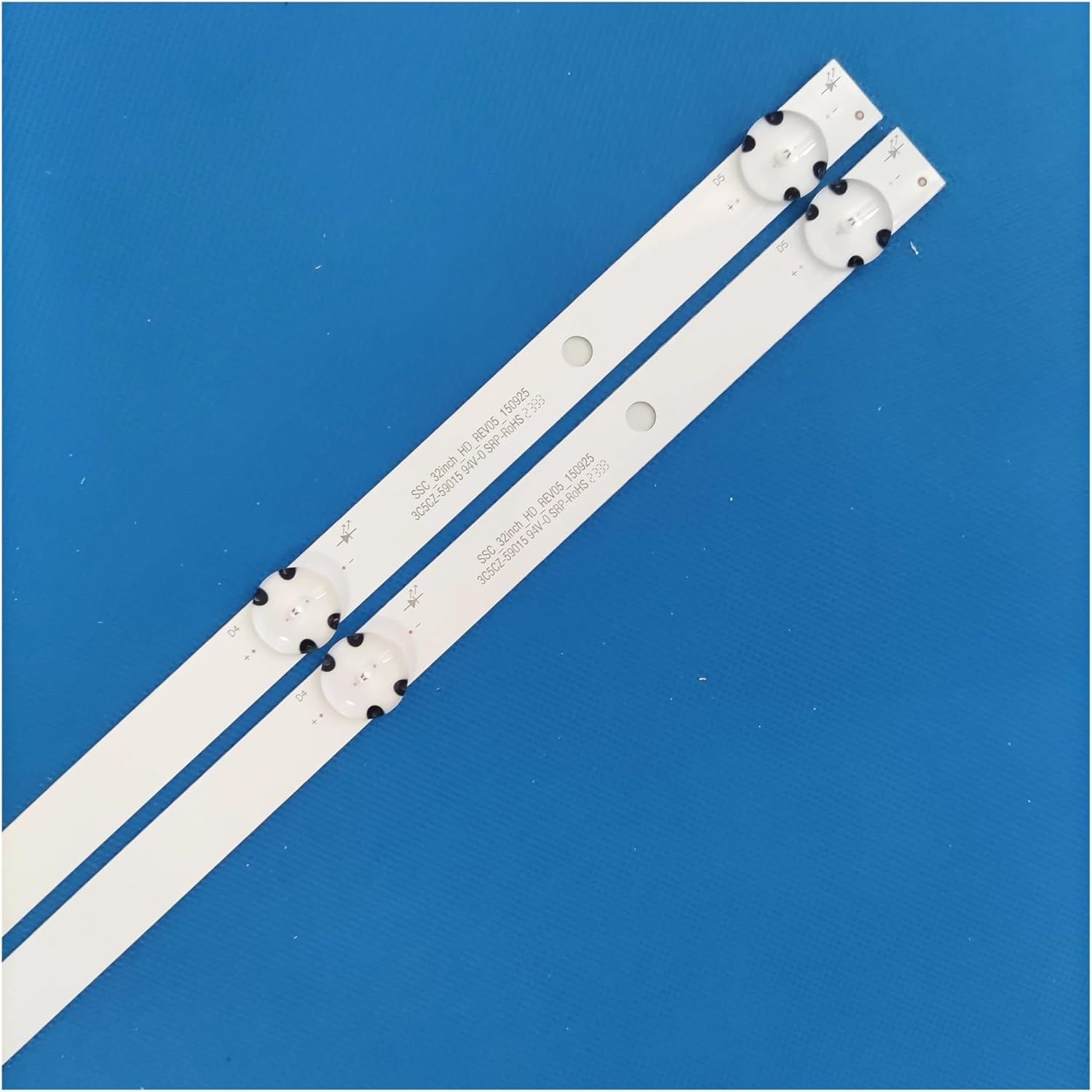 LED Backlight Strip for I.-Nnotek D.-Irect 32Inch CSP REV.0.5 32LH510U 32LH590B 32LH570U 32LH515B 32LH520B 32LH520U 32LF510B 510U (Color : 2 Pieces for 1TV)