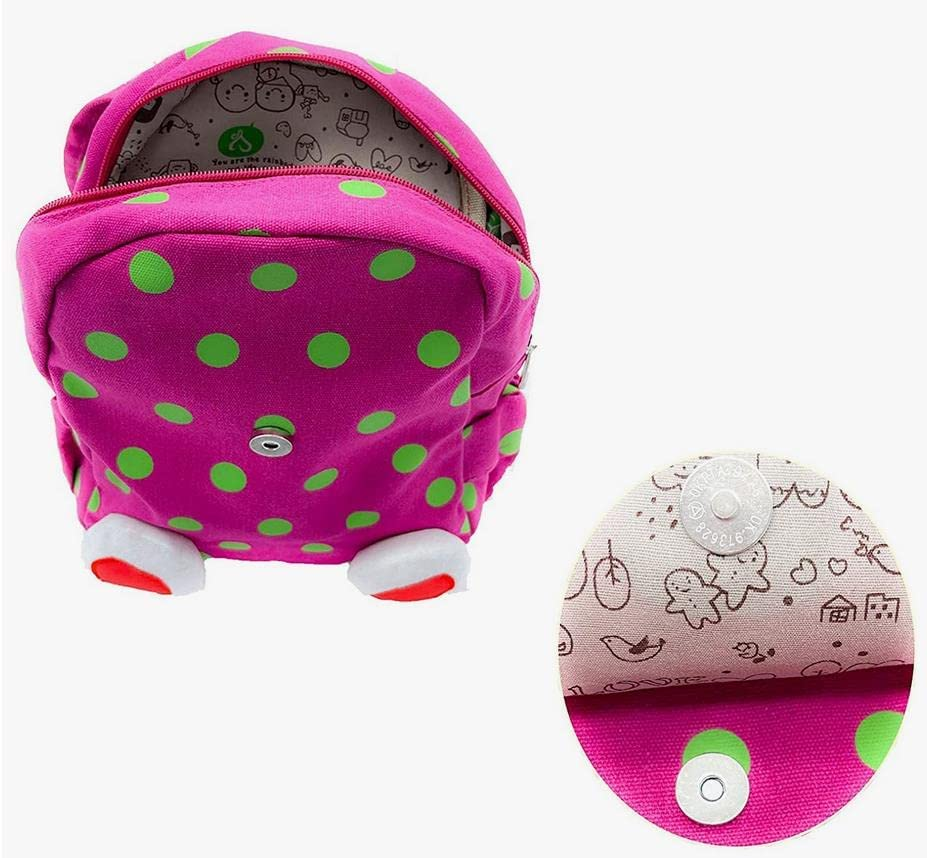 MOREBEST Cute Rabbit Kids Backpack Baby Girls Book Bag Little School Bag Kindergarten Best Gift 1-5 Years Old Nursery Toddler Dark Blue