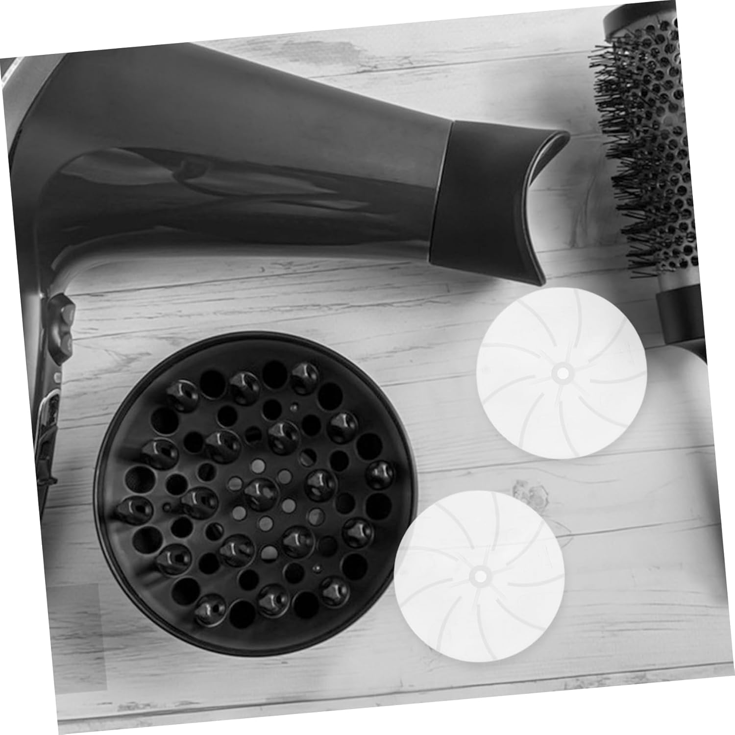 PACKOVE 5Pcs Replacement Fan Blades for Hair Dryer Sturdy Hair Dryer Parts Easy Installation for Home Salon Use Compatible image number 3