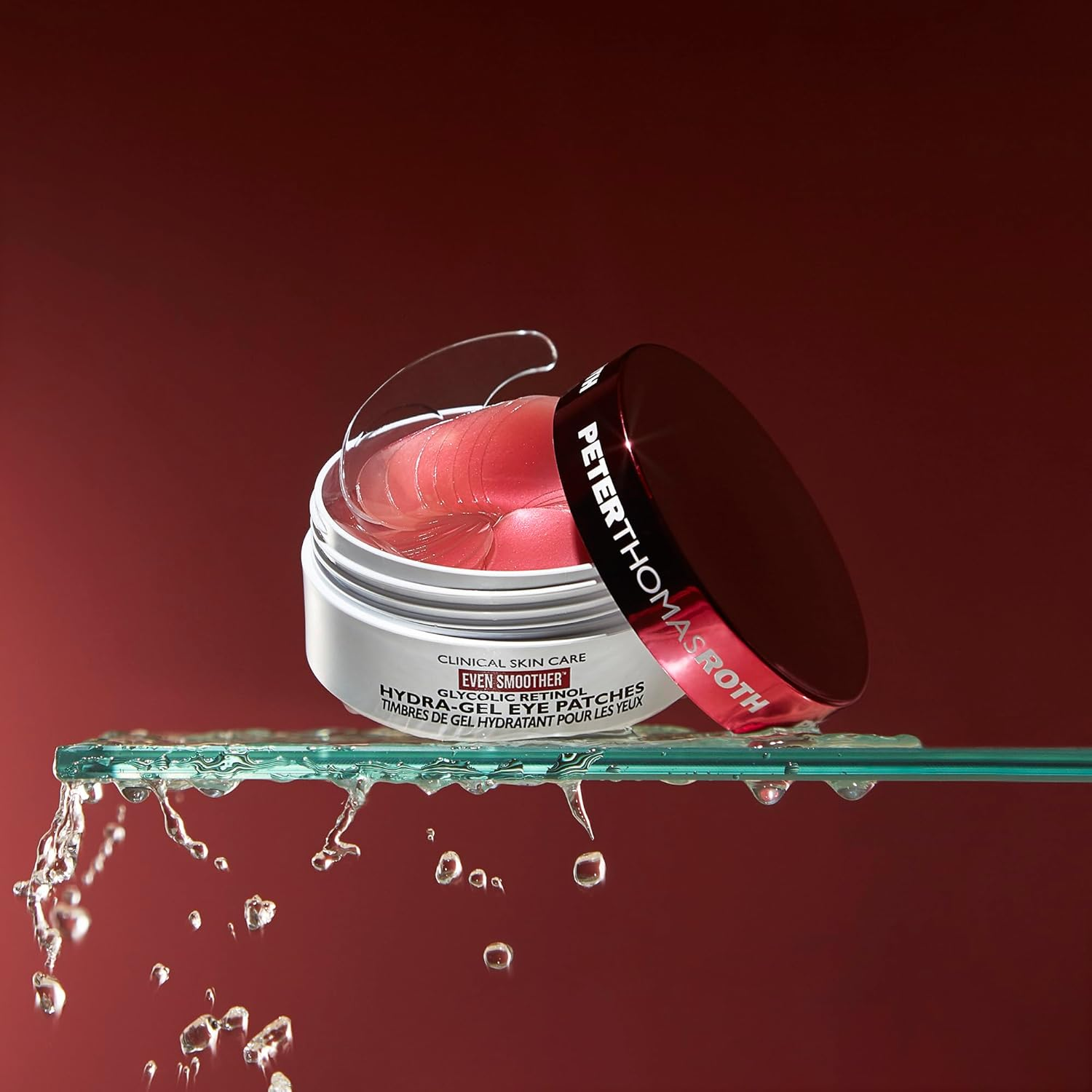 Even Smoother&trade; Glycolic Retinol Hydra-Gel Eye Patches, Under-Eye Patches with Glycolic Acid and Retinol, Treats Tiny Bumps, Texture, Fine Lines and Wrinkles under the Eye Area image number 5