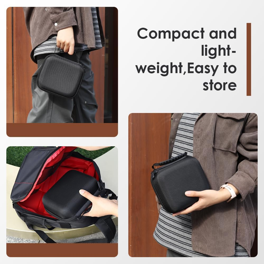 FIDWALL Portable Storage Case Compatible with DJI Neo Drone Carry Case for DJI Neo Drone Portable Travel Storage Bag with Handle for DJI Neo Drone Accessories Easy Storage, Black, No