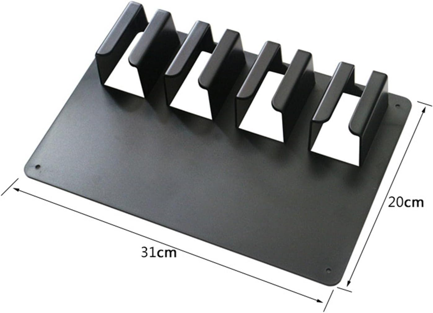 Eigell Hair Clipper Holder,Wall Mount Hair Cutter Stand,Electric Hair Clipper Trimmer Stand Shelf Tools Durable for Salon Hairstylist Hairdresser image number 3