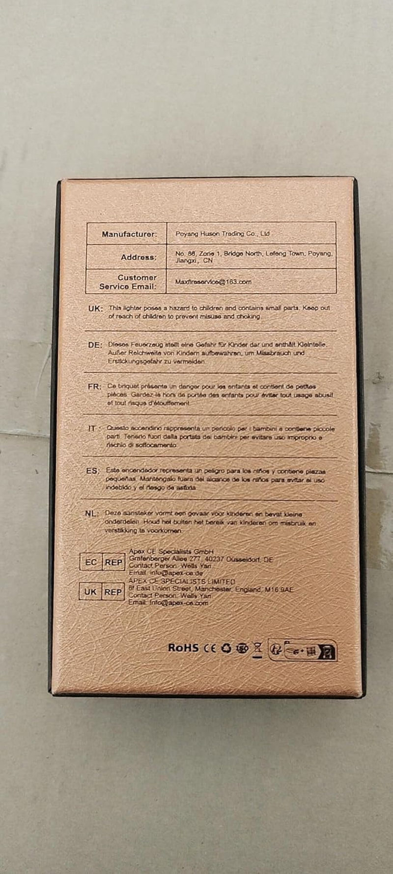 Retro Triple Jet Flame Lighter Gas Butane Refillable, Adjustable Flame with Punch(Sold without Gas) - Copper image number 5