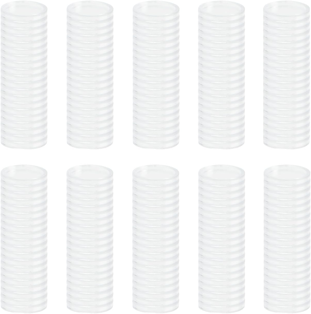 Namzi 200 Pcs 21 Mm Coin Capsules Case Clear round Coin Protector for Coin Holder Collection Supplies image number 4