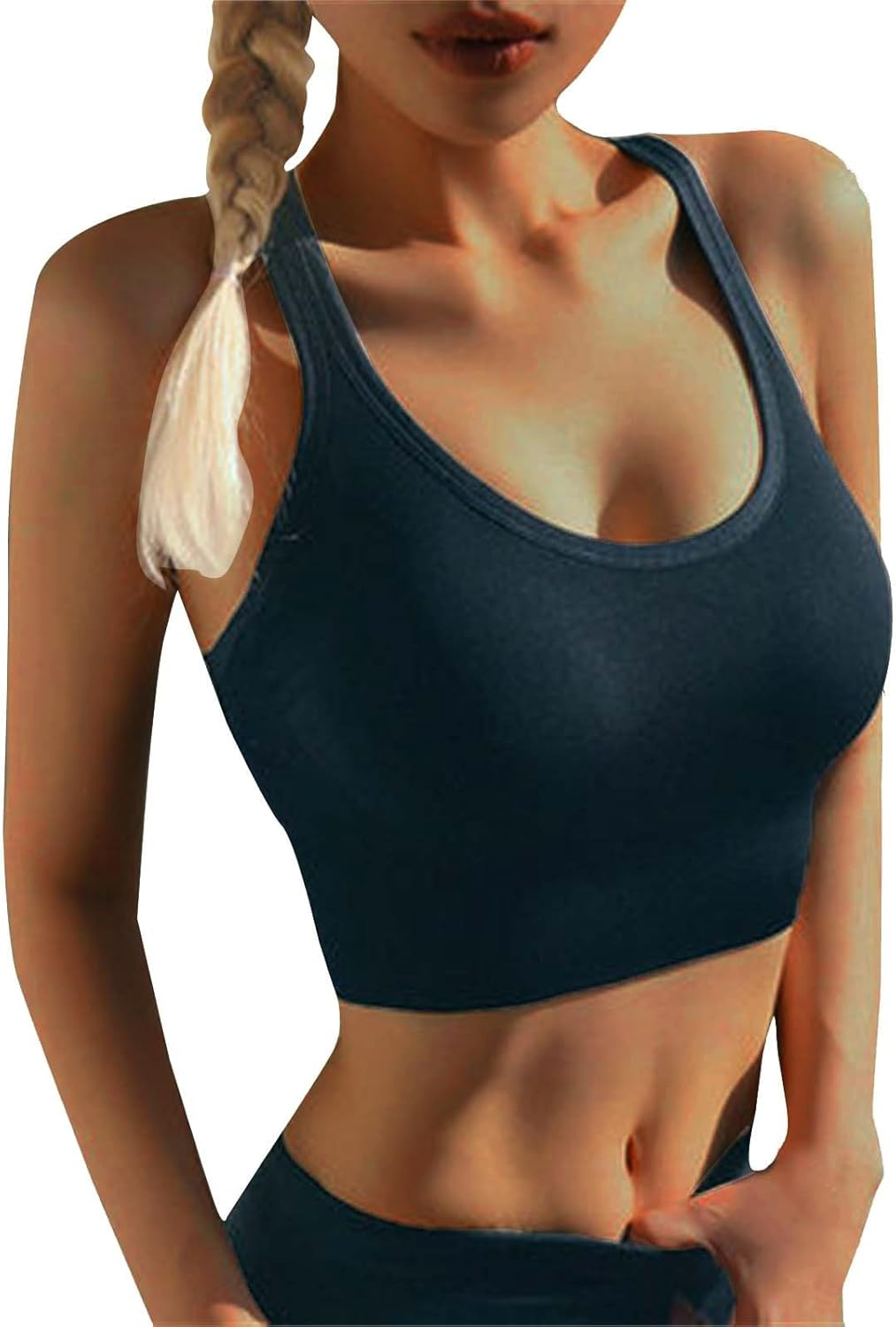 Female Gym Top Women Sports Bra up Fitness Bra Hollow Breathable Running Bra Yoga Athletic Sportswear Tops Tube Top plus Size Women Shape Wear