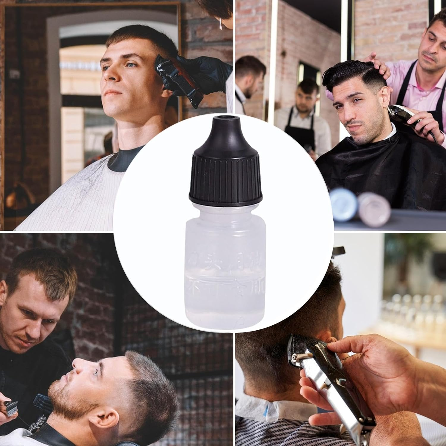 Beard Trimmer Oil Lubricant,Trimmer Care Lubricant - High-Temperature Electric Hair Shaver Grease Oil for Grooming, Home, Shower, Bathroom, Barber, Camping, Travel image number 5