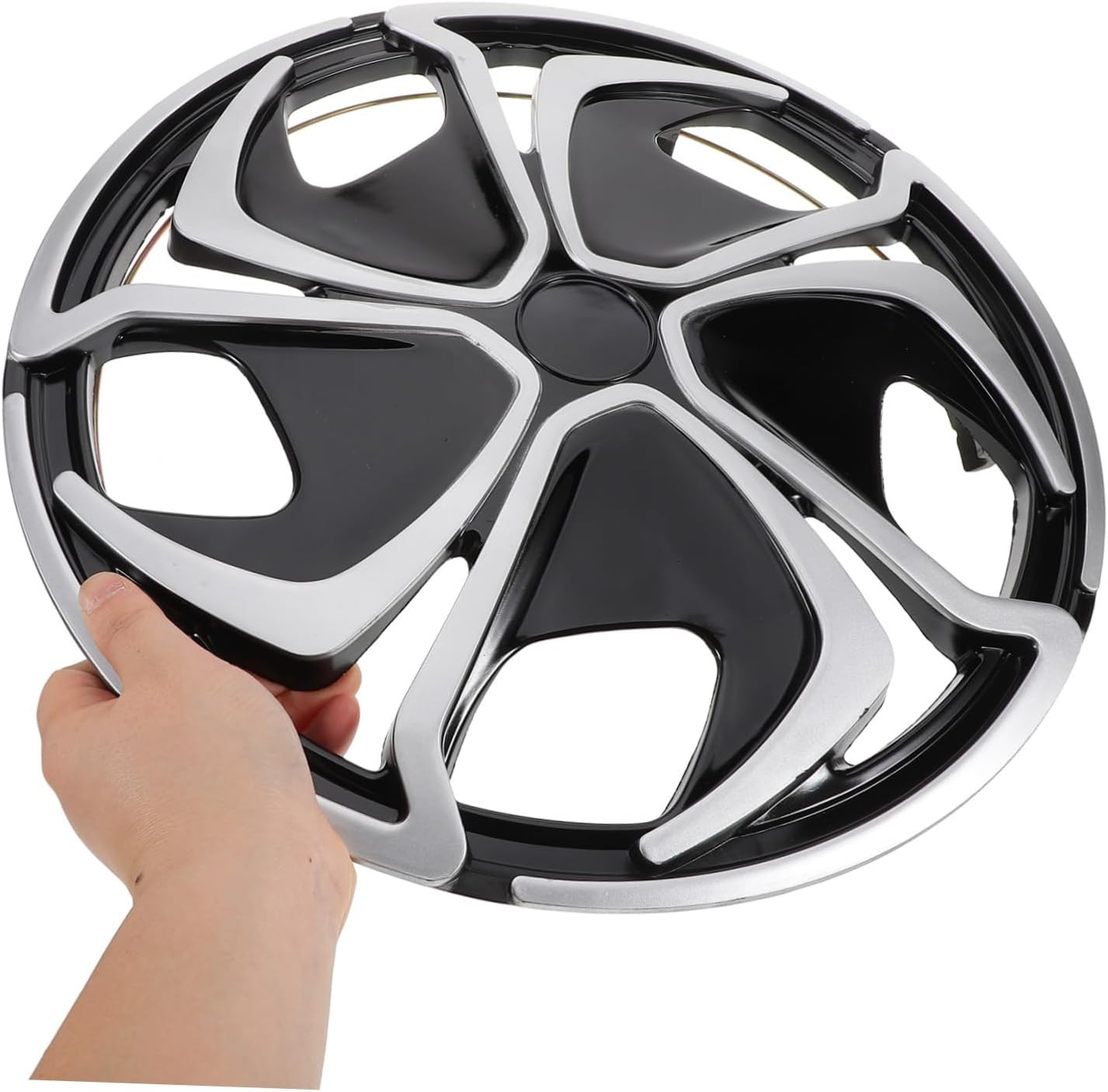 DINHEAROM Automotive Hubcaps Rim Cover for Cars Durable Wheel Rim Caps Stylish Designs Quick Installation Car Accessories for Enhanced Vehicle Aesthetics Style image number 1