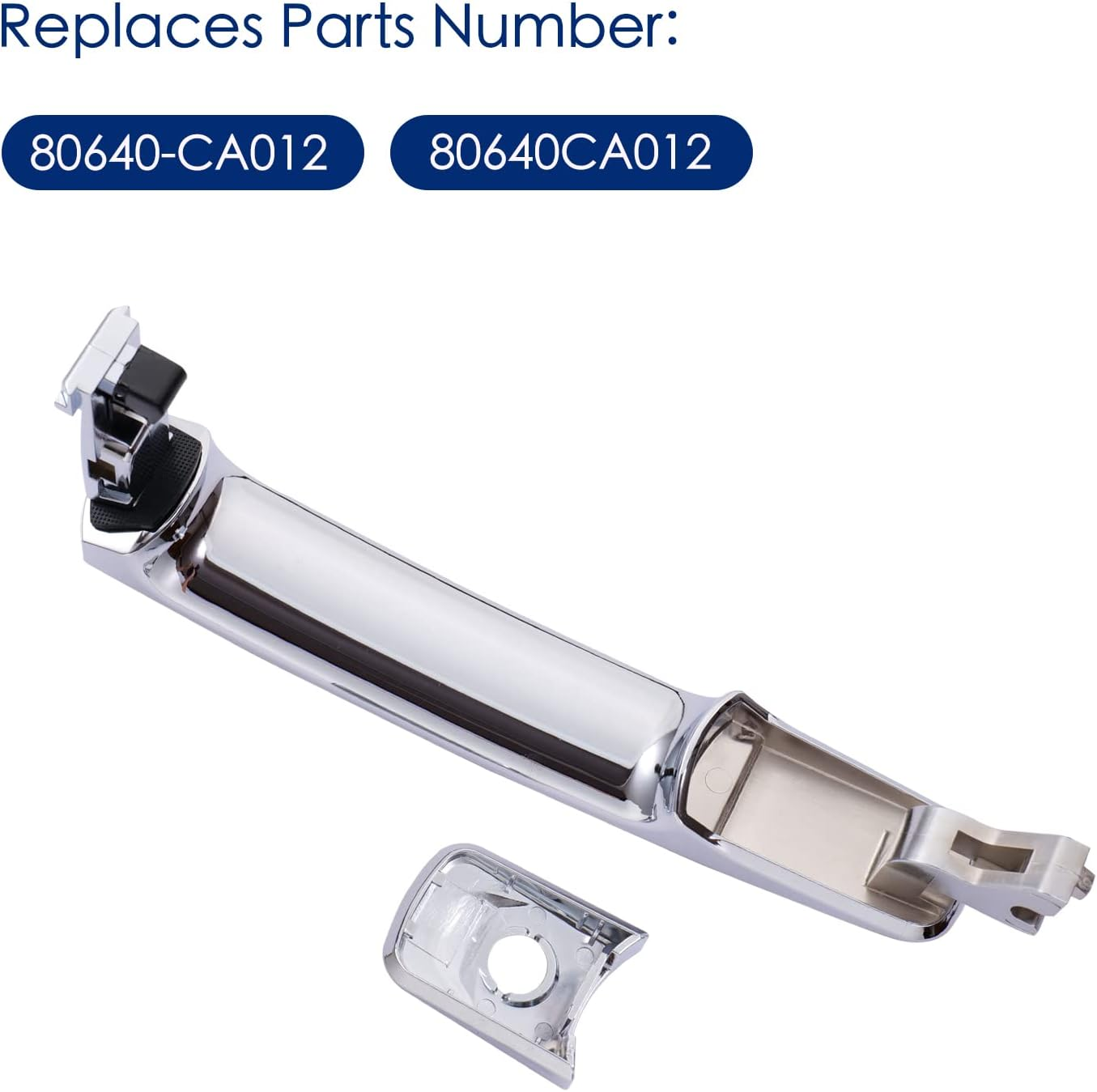 Lcyolada Exterior Door Handle Front Left Driver Side for Nissan Rogue 2010-2013,Nissan Murano 2003-2007,Infiniti FX35 FX45 2003-2008,Without Smart Key