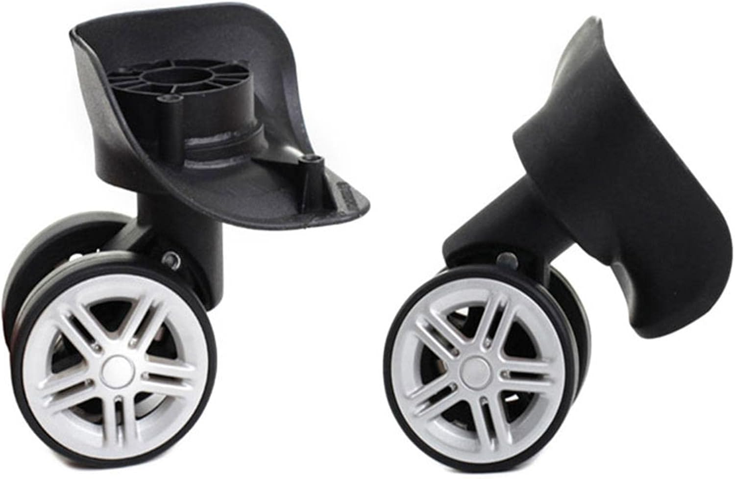 Ronyme 4 Pieces Luggage Suitcase Wheels Left and Right Swivel Wheel Spinner Wheels Accessory image number 1