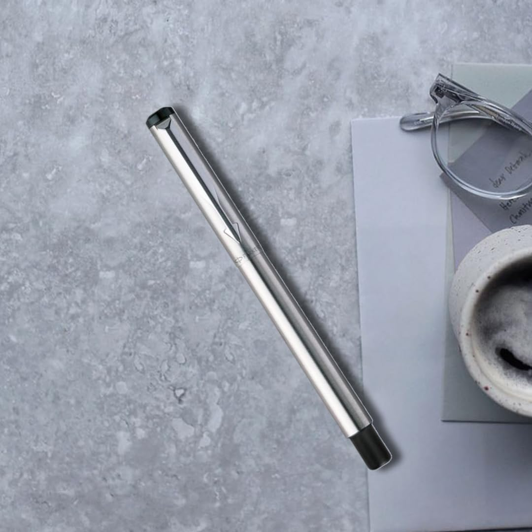 Parker Vector Ct Fountain Pen Stainless Steel image number 4