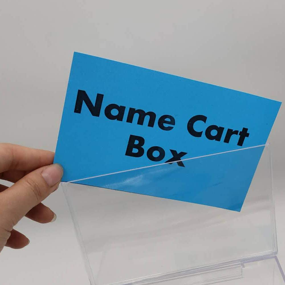 Acrylic Donation Box - Plastic Countertop Container - Best for Voting,Charity,Ballot,Survey,Raffle, Contest,Suggestions,Tips,Comments image number 6