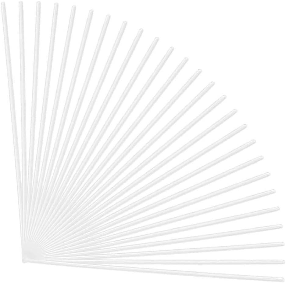 60Pcs Transparent Plastic Boning for Corset, Costume, Bra Underwires and Wedding Dress DIY