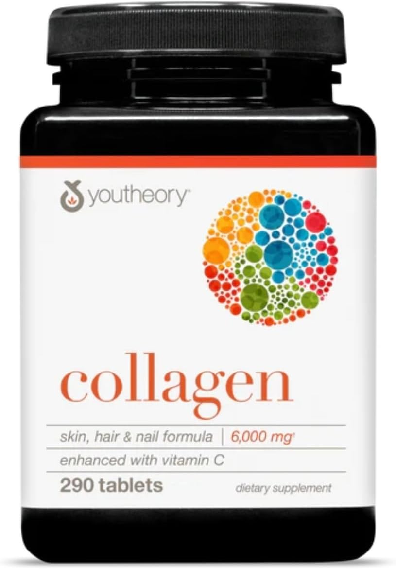 Youtheory Collagen 6 000 Mg 290 Tablets image number 1