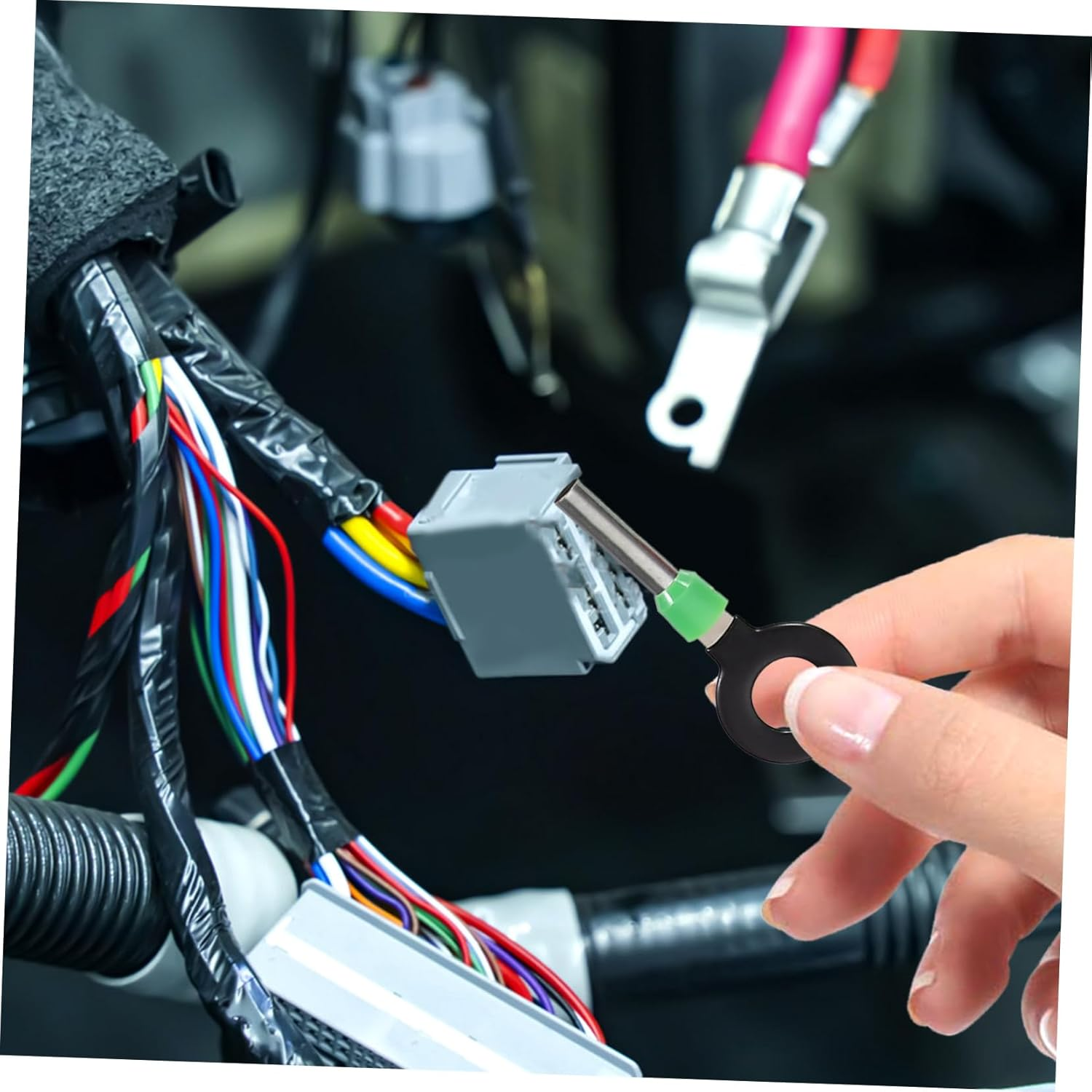 MUCKLILY 39Pcs Terminal Removal Tools Kit Connector Pin Release Extractor Puller for Automotive Household Devices Random Style image number 3