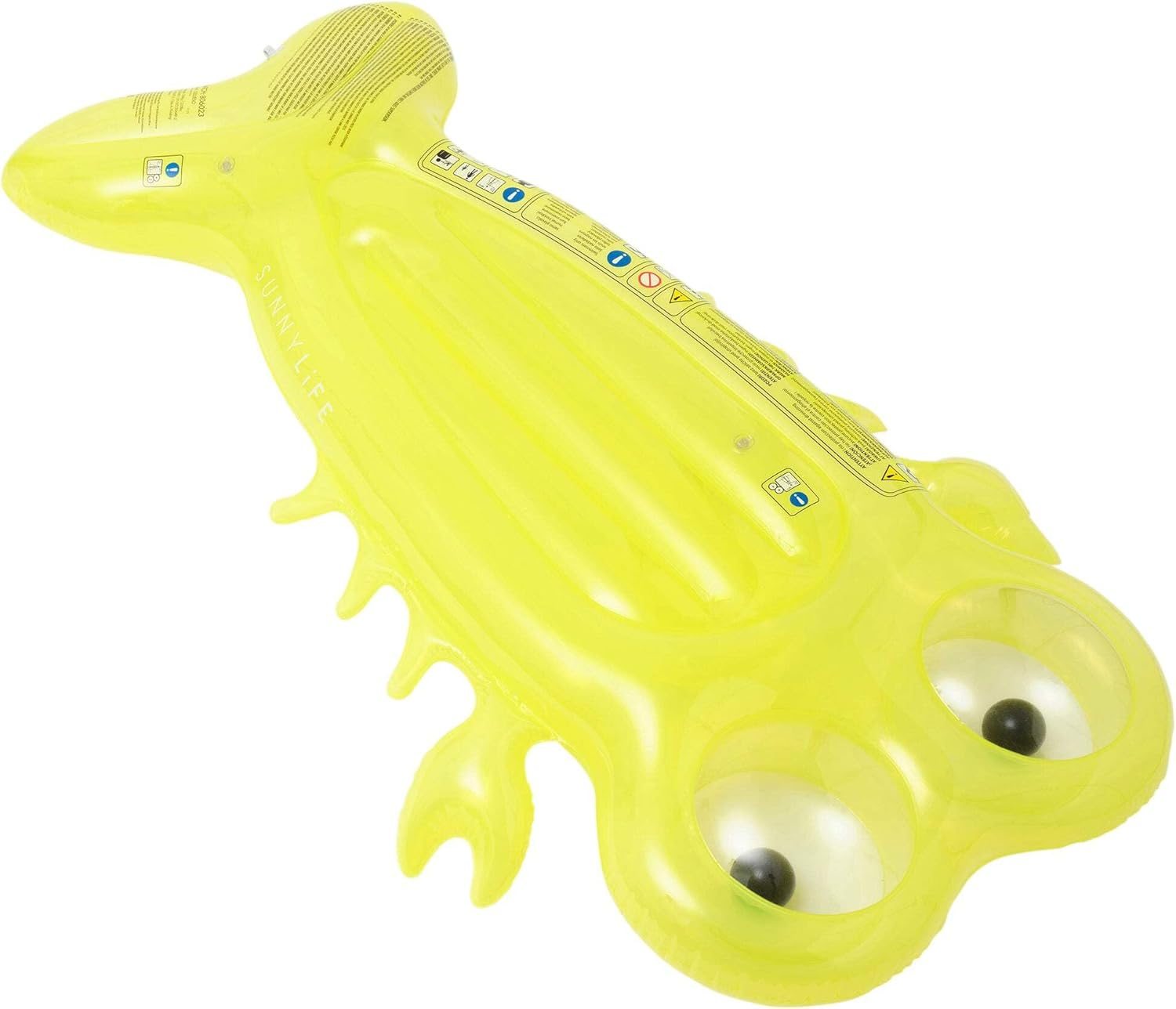 Luxe Lie-On Float | Sonny the Sea Creature Citrus image number 4