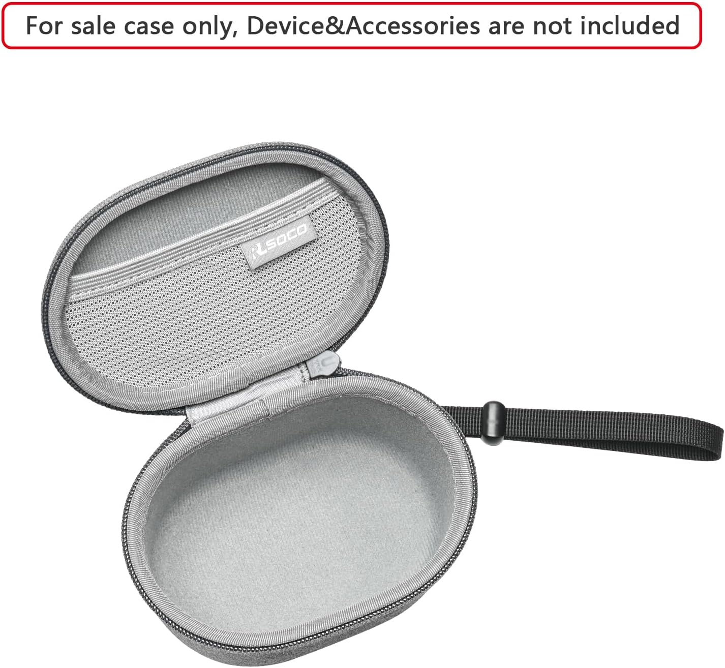 RLSOCO Hard Case for Logitech Lift Vertical/Mx Vertical Wireless Ergonomic Mouse - Grey (Case Only) image number 4