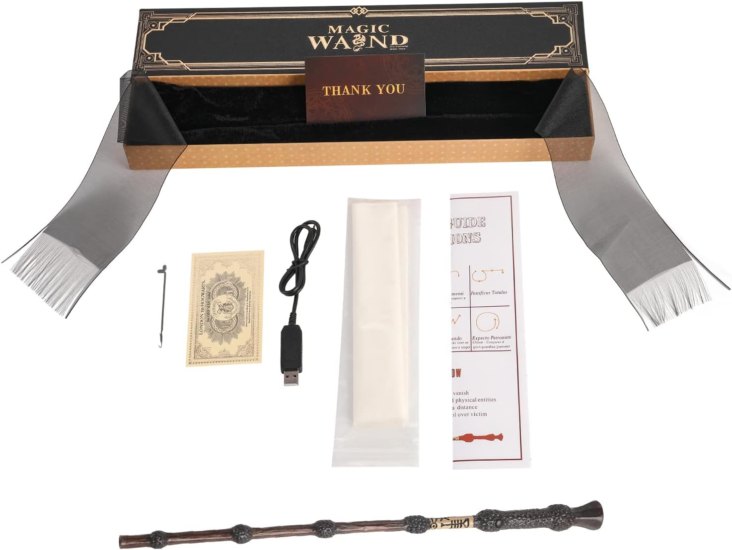 Original Incendio Wand, Bone Wand [Shoots Real Fireballs], the Best Magic Wand (Dumbledore) image number 5