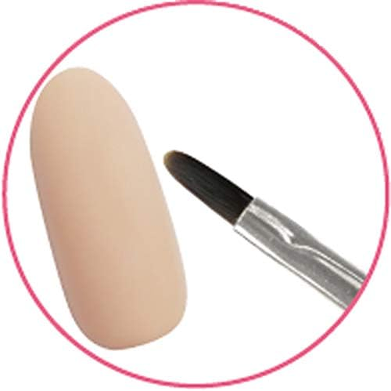 Sunshine Babe Gel Brush #17 Oval Gel Nails, 1 Piece image number 1