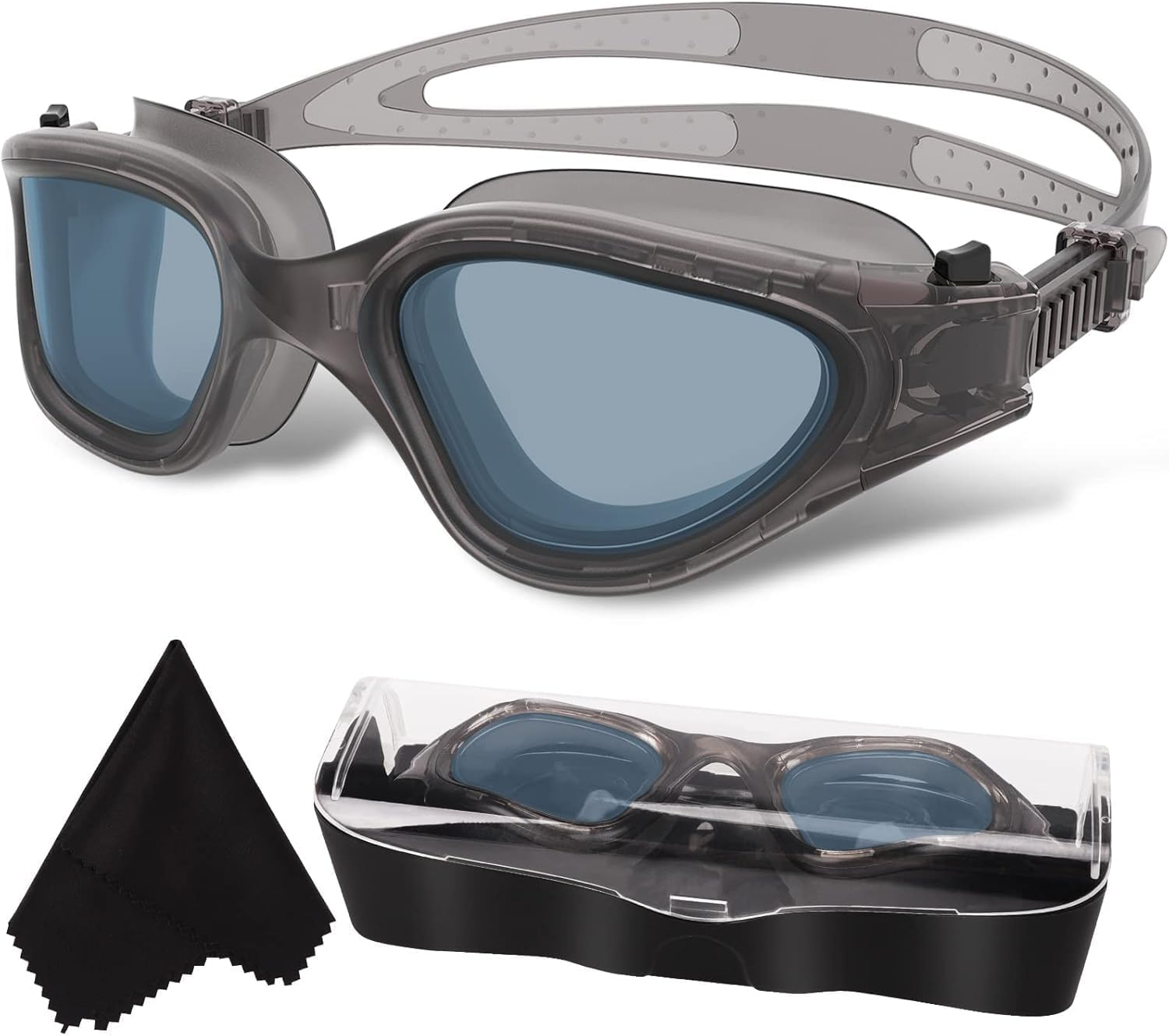 WIN.MAX Swim Goggles Swim Pool Goggles anti Fog anti UV No Leakage Clear Vision for Men Women Adults Teenagers Polarized Swimming Goggles - Tbl image number 2