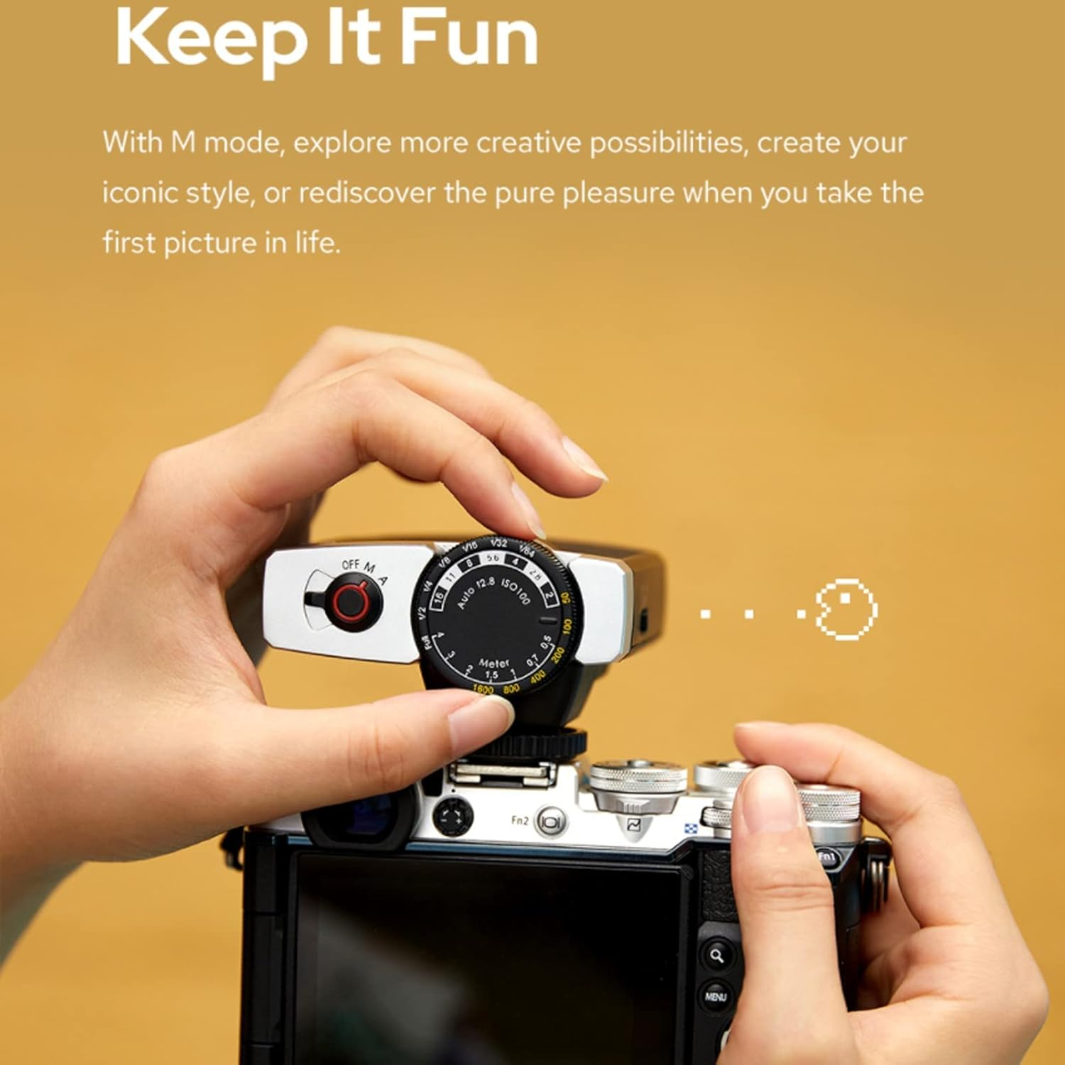 Godox Lux Junior Camera Flash Speedlight Speedlite, 6000K 200K GN12 7 Levels Speedlight Flash for Fujifilm, Canon, Olympus, Sony image number 1