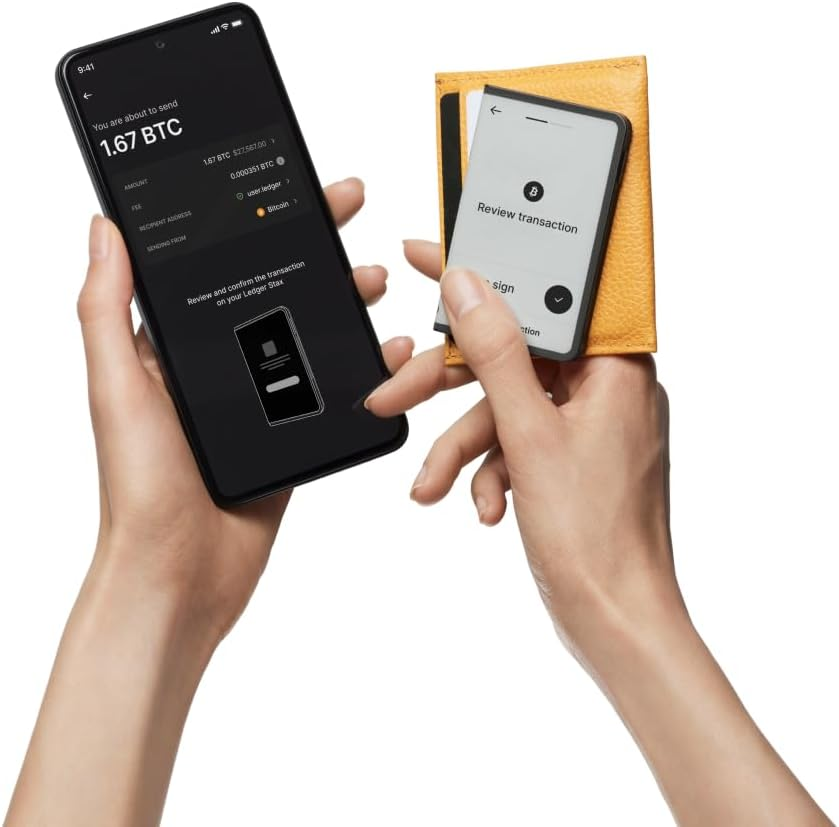 Ledger STAX, Premium from Every Angle, Now Enhanced with Ledger Recovery Key, Your Private Backup to Access Your Assets with a Secure Tap. image number 3