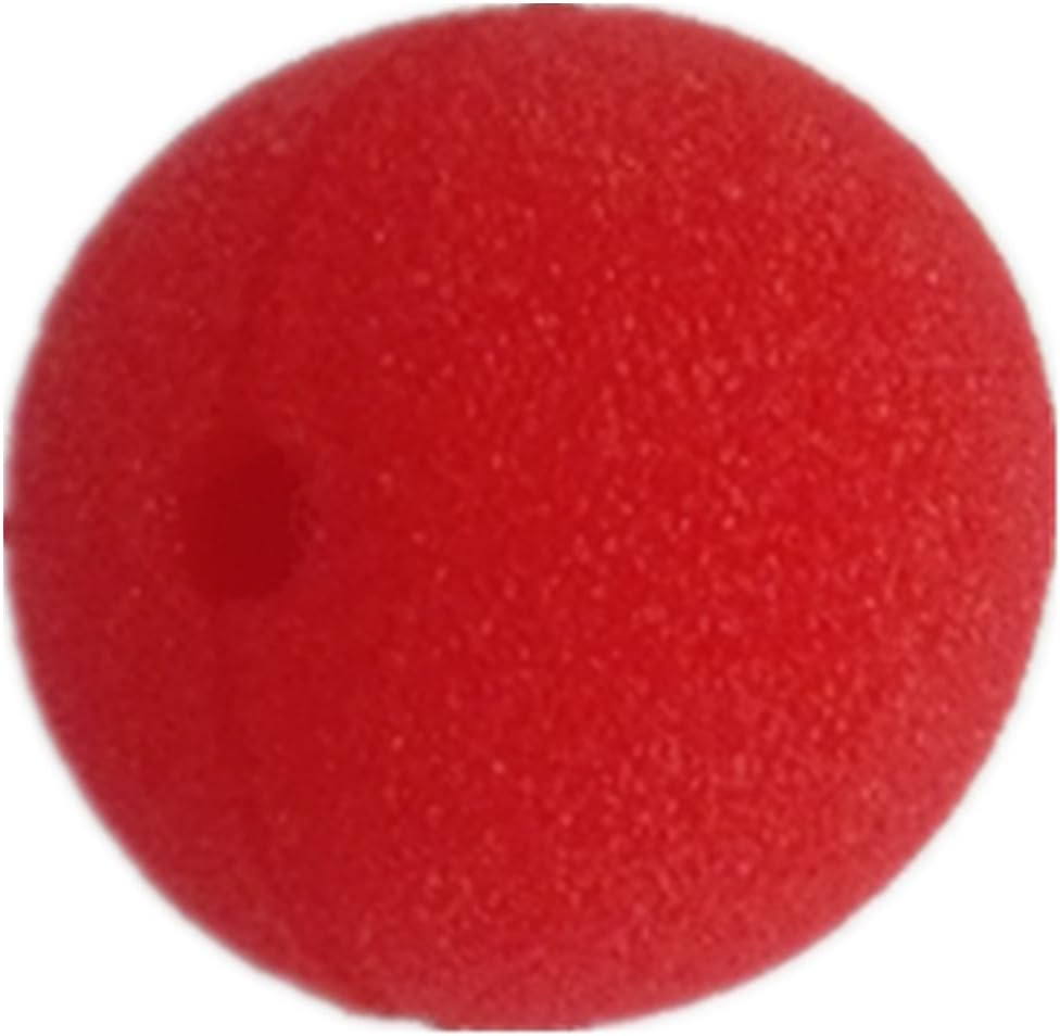 Heandi 12Pcs Foam Clown Nose Circus Party Halloween Costume Red Red 12PCS image number 5