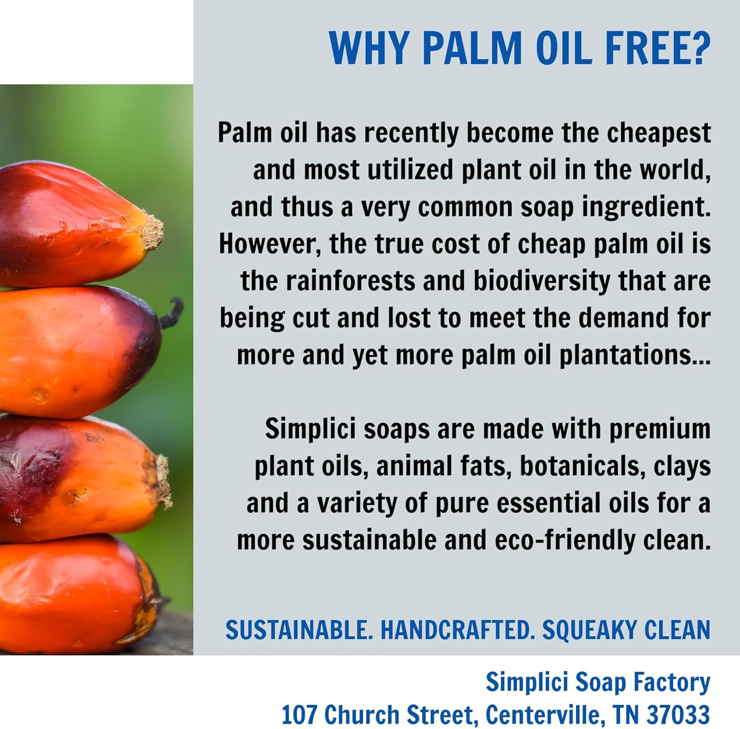 SIMPLICI Orange & Cinnamon Bar Soap Value Bag (6 Bars) Bulk Palm Oil Free. Scented with Pure Essential Oils. image number 2