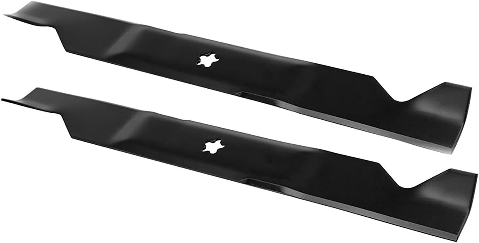 2PCS 46" Lawn Mower Blades Suitable for Husqvarna Craftsman Ride on Mowers 532 40 53 80 405380 image number 1