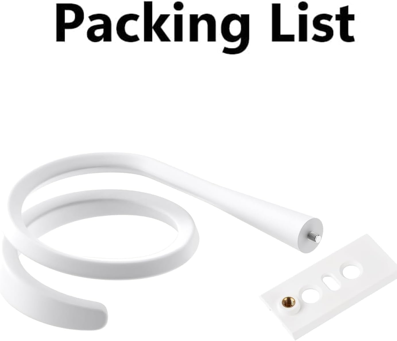 1PACK Flexible Twist Mount for Ring Outdoor Cam Plus/Plug-In 3Rd Gen/Stick up Cam Pro Battery & Spotlight Cam/Pro/Plus (Battery), Attach Your Ring Camera Everywhere,Easy Installation image number 3