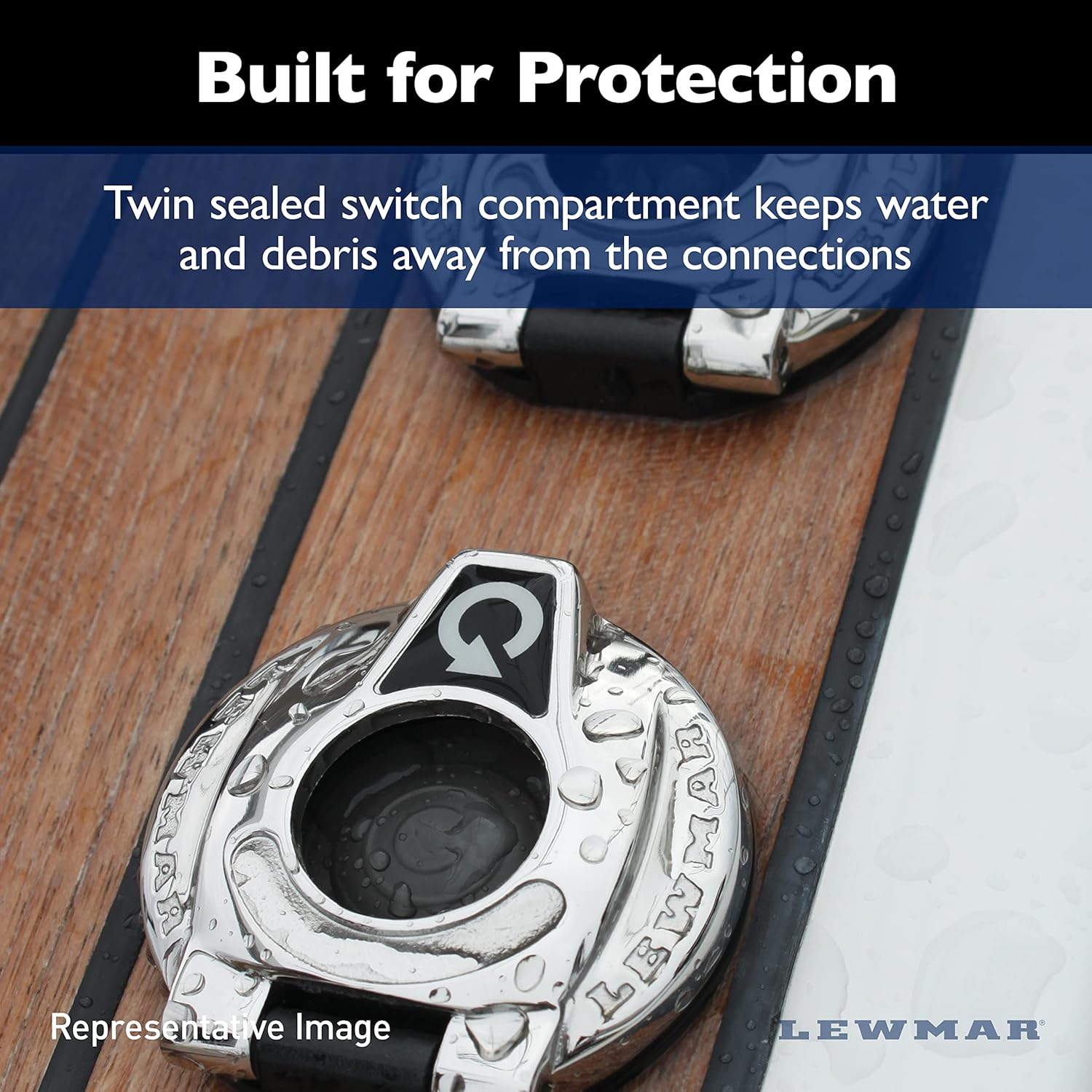 Switch-Windlass, CHSX Foot Open Top Black image number 3