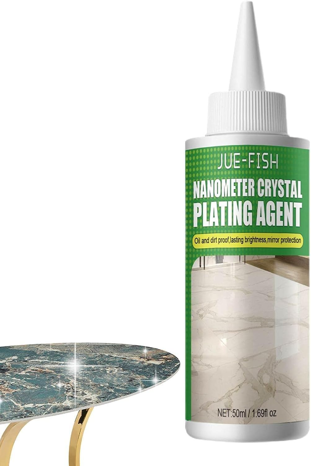 Stone Crystal Plating Agent | Marble Polishing Nano Crystal Liquid | Marble Nano Crystal-Plating Agent, Coating of Stone Nanocrystals | Tile Scratch Repair Brightening Restoration