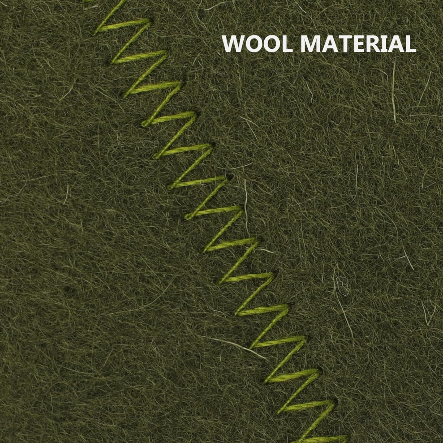 PAMINGONO Wool Sauna Hat and Shower Cap for Bathhouse Use, Green Felt Wool Material, Water Absorption Heat Insulation, Household Bath Accessories, Large Comfortable Sauna Hat image number 5