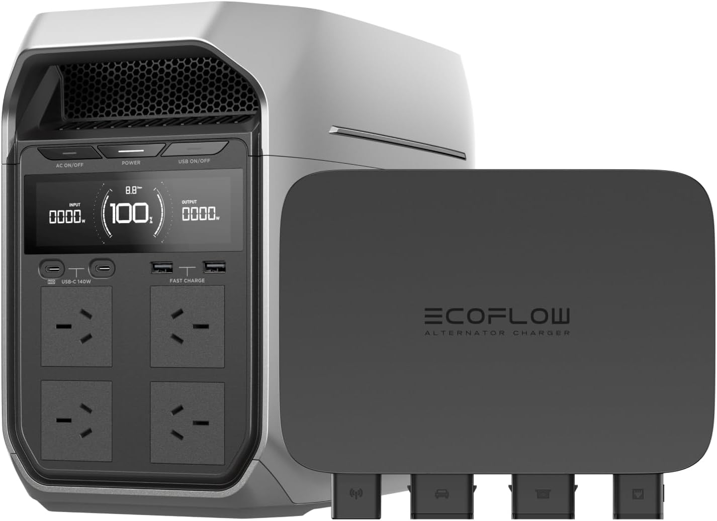 EF ECOFLOW DELTA 3 plus 1024Wh Power Station with 800W Alternator Charger Solar Generator (Solar Panel Optional) with 1000W Solar Input, Generator with UPS, LFP Battery for Home Backup, Camping&Rv image number 5