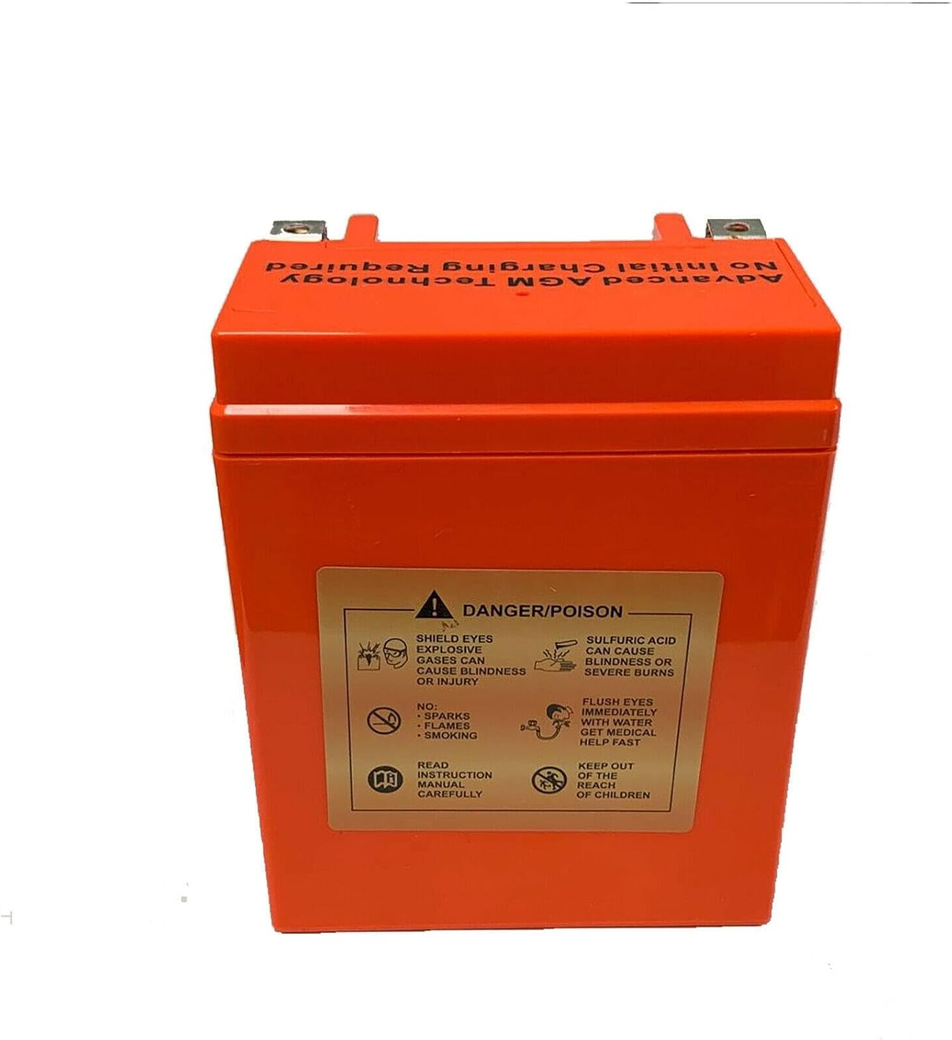 TDR YTX14AHL-BS 12V 14Ah GEL Motorbike Battery image number 2