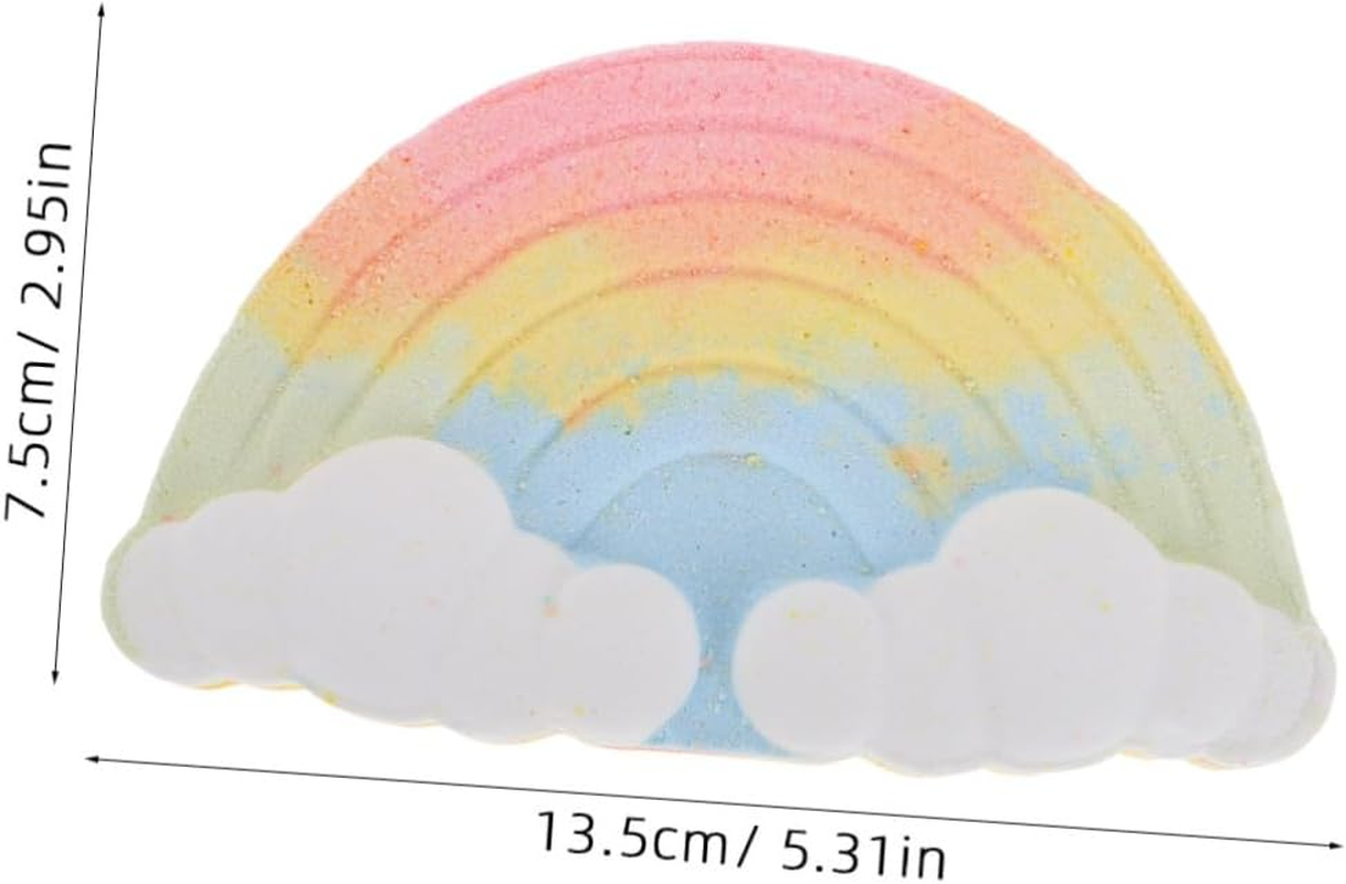 IWOWHERO Rainbow Cloud Bath Essential Oils Present for Women Box Mother Day Present Spa Travel Bathing Salt