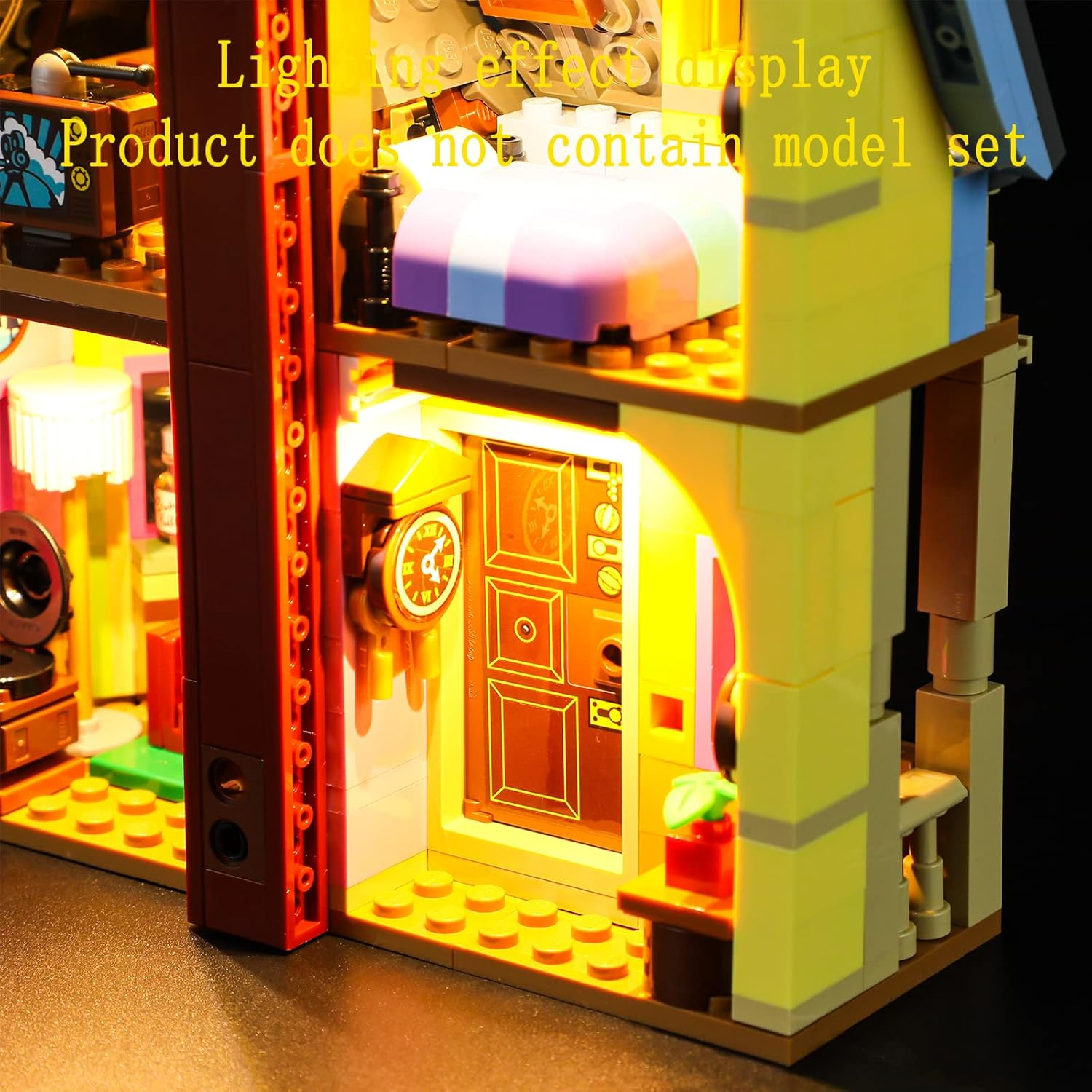 GEAMENT LED Light Set Compatible with  Carls up House - Lighting Set for 43217 (Model Set Not Included) image number 4