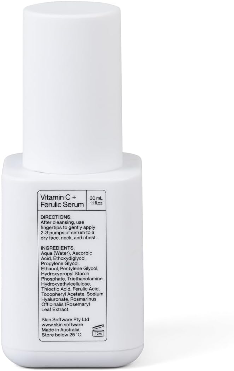 Vitamin C + Ferulic Serum 30Ml | High-Potency Brightening Serum for Dullness, Fine Lines, and Pigmentation | Brightness Booster Combined with Vitamin C & Ferulic Serum image number 2